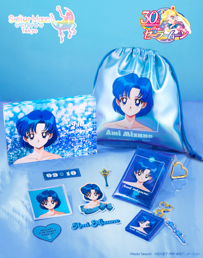 【限定品】「美少女戦士セーラームーン 複製原画 セーラーマーキュリー 水野亜美」 ストアオリジナル バースデーグッズ 水野亜美：美少女戦士